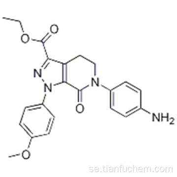 etyl-6- (4-aminofenyl) -1- (4-metoxifenyl) -7-oxo-4,5,6,7-tetrahydro-lH-pyrazolo [3,4-c] pyridin-3-karboxylat CAS 503615-07 -4